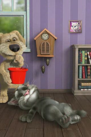 Talking tom cat говорящий кот для iphone