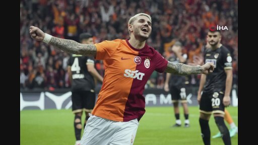 Galatasaray 4 0 Alanyaspor Maçtan Kareler 25 Kasım 2023 İzlesene