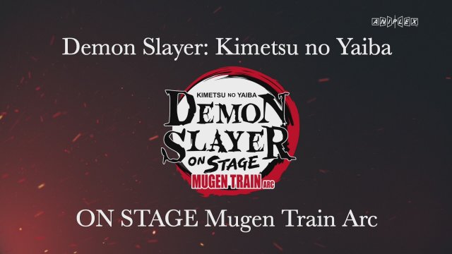 Demon Slayer Kimetsu No Yaiba On Stage Mugen Train Arc 2023 Filmi