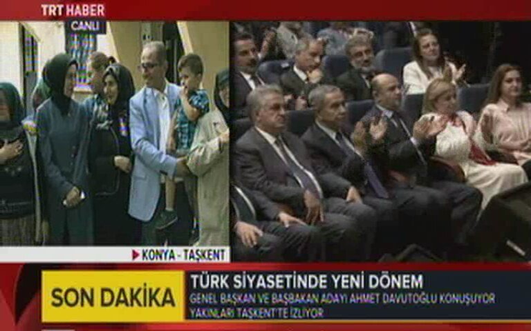Başbakan adayı Davutoğlunun ilk açıklaması