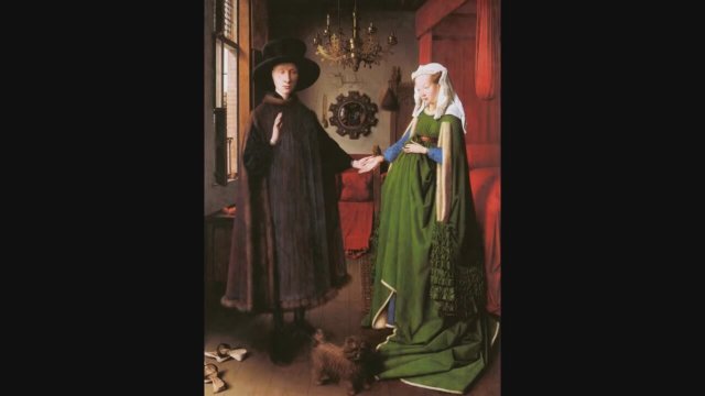 an analysis of the arnolfini portrait by jan van eyck Jan van eyck, portrait of giovanni ()arnolfini and his wife jan van eyck's portrait of giovanni ()arnolfini and his wife in the national gallery london is one of the most important works of the early renaissance: the first full-length double portrait in the west, one of the earliest works in oil, and more. an analysis of the arnolfini portrait by jan van eyck Jan van eyck, portrait of giovanni ()arnolfini and his wife jan van eyck's portrait of giovanni ()arnolfini and his wife in the national gallery london is one of the most important works of the early renaissance: the first full-length double portrait in the west, one of the earliest works in oil, and more.