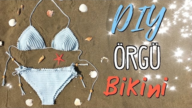 Örgü Bikini Kendin Yap dıy Crochet Bikini İzlesene