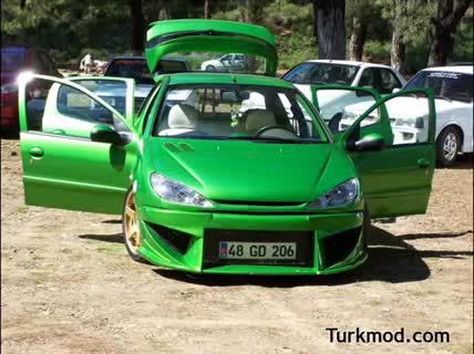 Modifiyeli Peugeot 206 Izlesene Com