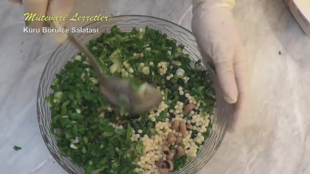 Kuru Börülce Salatası Videosu Kuru Börülce Salatası Videosu