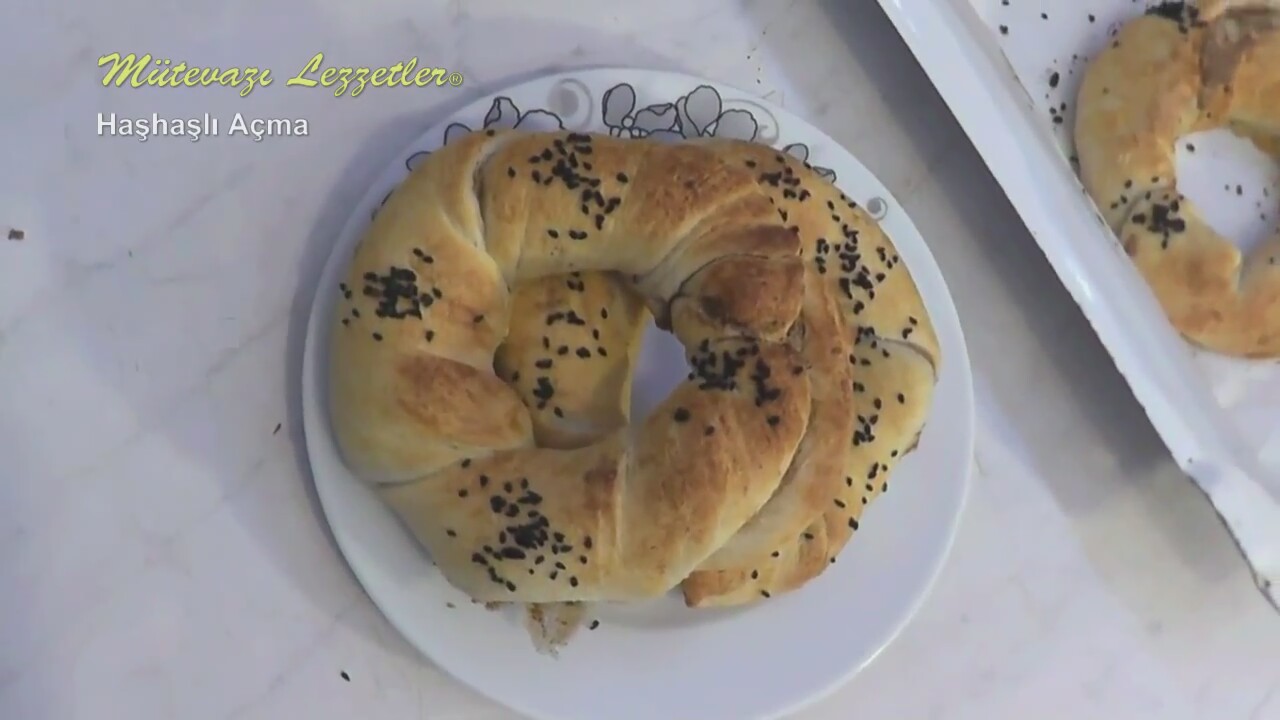Haşhaşlı Açma Tarifi Videosu Haşhaşlı Açma Tarifi Videosu
