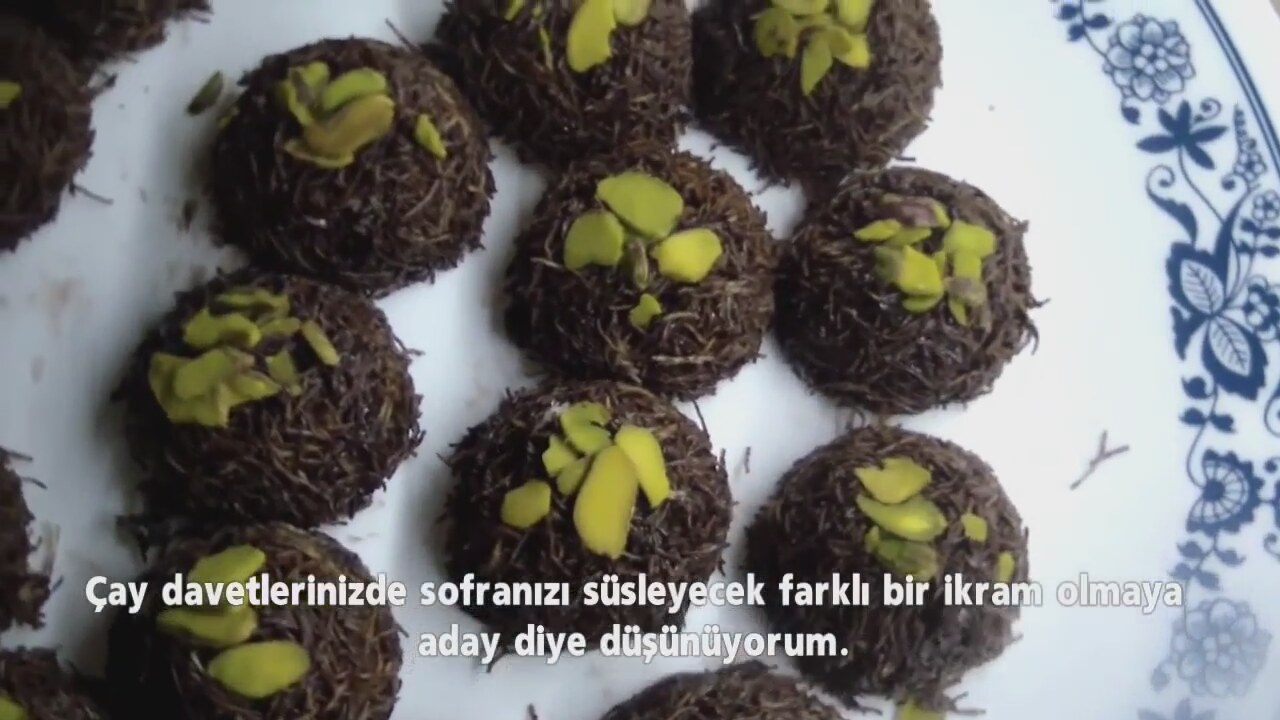 Nefis Çikolatalı Kıtır Kadayıf Topları Nefis Çikolatalı Kıtır Kadayıf Topları