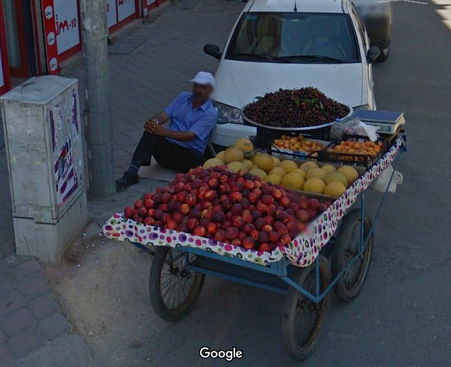 Google Streetview'e Yakalanan İlginç Türkiye Manzaraları