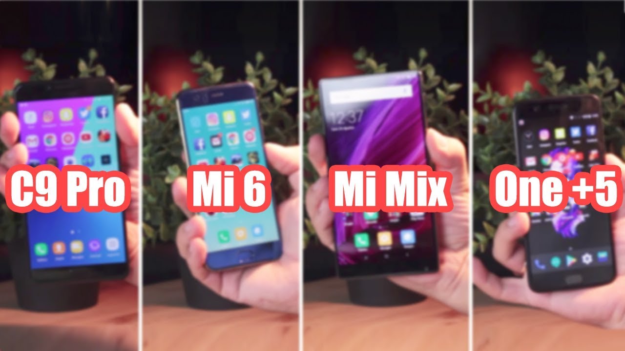 Türkiye'de Satılmayan 4 Baba Telefon Hız Testi: C9 Pro, Mi Mix, Mi6 ve One+ 5 | İzlesene.com