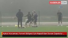Aykut Kocaman, Forvet Bölgesi İçin Napoli'dan Duvan Zapata'yı İstiyor