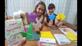 Disney Bella Prenses Mozaik İle Yaptık , Origami , Eğlenceli Çocuk Videosu