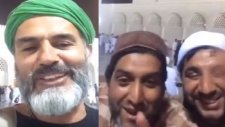 Yaşar Alptekin Medine'de Menzil Tarikatı Sofileriyle