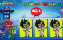 PJMASK Pijamaskeliler ile Çocuk ve Bebek Renkleri Öğreniyorum | Renkler Şarkısı