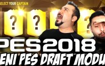 Yenı Efsane Pes Draft Modu ! Pes 2018 Çıkdı !