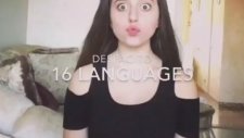 16 Dilde Despacito Söyleyen Kız