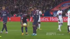 Neymar'la Cavani'nin Penaltı Kavgası (PSG 2-0 Lyon)
