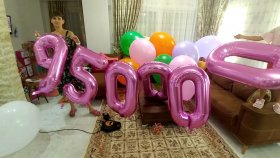 950.000 Kutlamamız İçin Nasıl Hazırlandık, Balonlar Sürekli Patladı, Eğlenceli Çocuk Videosu