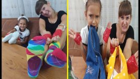 4 Parmak Challenge, Elif Ve Lera Yarışıyor Eğlenceli Oyunlar Sonunda Sürpriz Var, Kim Kazanıyor