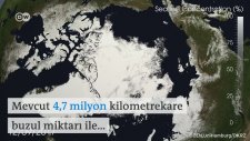 Kuzeyde Buzullar Erimeye Devam Ediyor