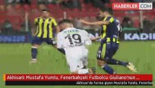 Akhisarlı Mustafa Yumlu, Fenerbahçeli Futbolcu Giuliano'nun Formasını Yere Fırlattı