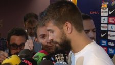 Gerard Pique, Katalonya için ağladı