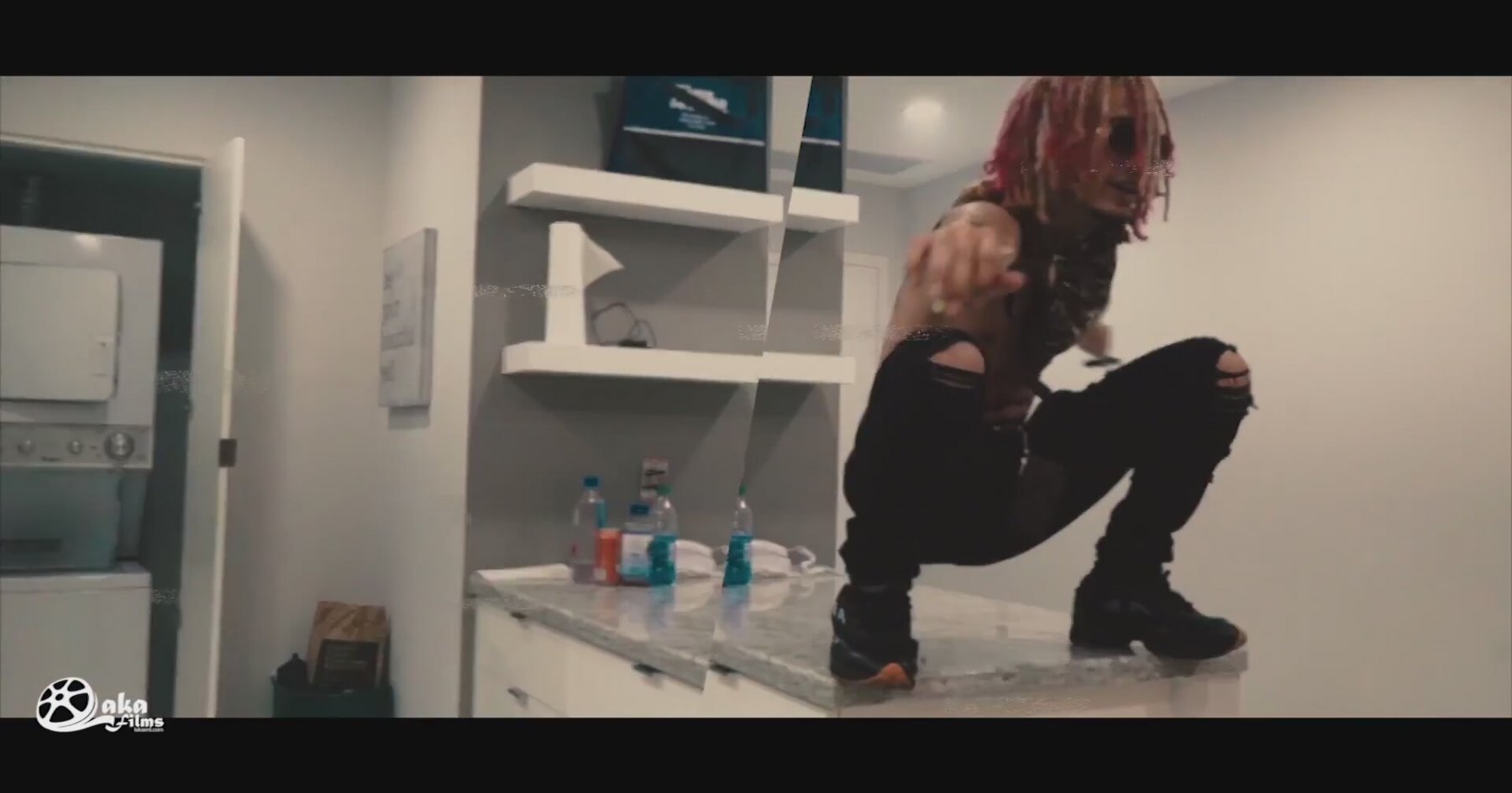 Lil pump puts dick in guys mouth