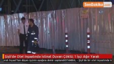 Şişli'de Otel İnşaatında İstinat Duvarı Çöktü: 1 İşçi Ağır Yaralı
