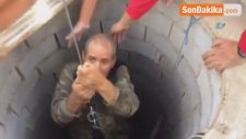 12 Metrelik Kuyuya Düşen Yaşlı Adam Kurtarıldı