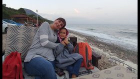 Antalya Kargıcak Piknik Alanında Plajda Gece Park Keyfi, Eğlenceli Çocuk Videosu