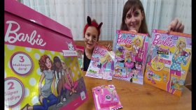 Barbie Çocuk Klübü 3 Barbie Dergi 2 Süper Hediye, Eğlenceli Çocuk Videosu