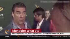 Meksikalı Dizi Oyuncusu Muhabire Tokat Attı