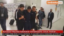 Bursaspor Maçında Sakatlanan Osmanlısporlu Josue, Stattan Ayrılırken Ağladı