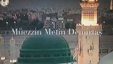 Mescidi Nebevide namaz için kamet getiriliyor. Müezzin Metin Demirtaş. İqamat al salah Masjid Nabawi
