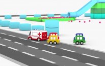 4 Araba - Ambulans ( 4 Cars - Ambulance )