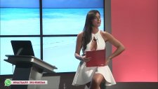 Canlı Yayında Her Yerinden Frikik Akan Spiker