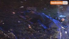 Kontrolden Çıkan Polis Aracı Beton Direğe Çarptı: 2 Polis Şehit, 3 Polis Ağır Yaralı