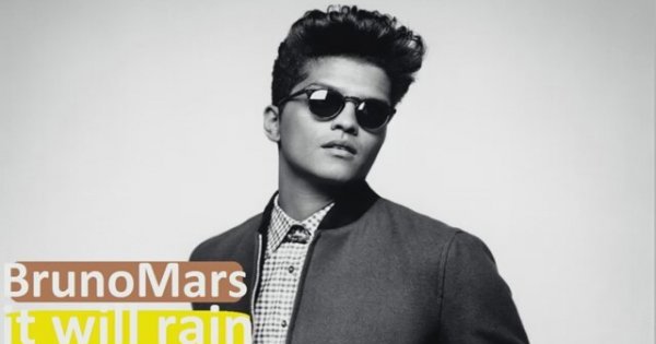 Bruno Mars Wallpaper It Will Rain