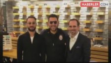 Göztepeli Futbolcu Sabri Sarıoğlu, Nişantaşı'nda Optik Dükkanı Açtı