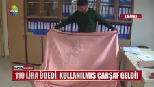 İnternetten Alınan Kullanılmış Nevresim