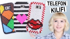 Hama Boncuklarıyla Telefon Kılıfı | Kendin Yap | Dıy