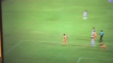 Nabil Dİrar'ın Fildişi Sahili'ne attığı gol