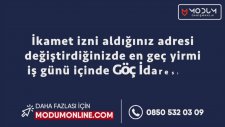 İkamet İzni Aldığım Adresimi Değiştirdim Ne Yapmam Gerekir?