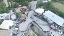 Şırnak Uludere'de Drone'lu Aşiret Düğünü
