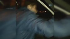 Ayağı İle Araba Kullanan Trafik Magandası