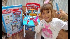 Elife Büyük Doktor Poliklinik Set. Mahalleye Hastahane Yapacağız, Eğlenceli Çocuk , Toys Unboxing