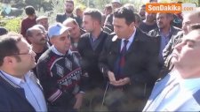 Köylülerin Su İsyanı... Yüzlerce Kişi Su Deposunun Önünde Toplanıp Eylem Yaptı