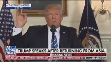 Trump'ın Eleştirdiği Su İçme Olayını Kendisinin Yapması