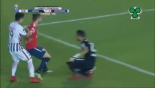 Oscar Cardozo Hem Attı Hem Atıldı