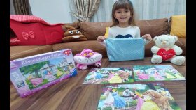 Puzzle Challenge Elif Zamana Karşı Yarışıyor. Ravensburger Disney Prensesler Puzzle
