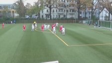 U16 Oyuncularından İlginç Frikik Organizasyonu