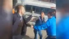 İETT Şoförü Tartıştığı Sürücü ile Kavga Etti